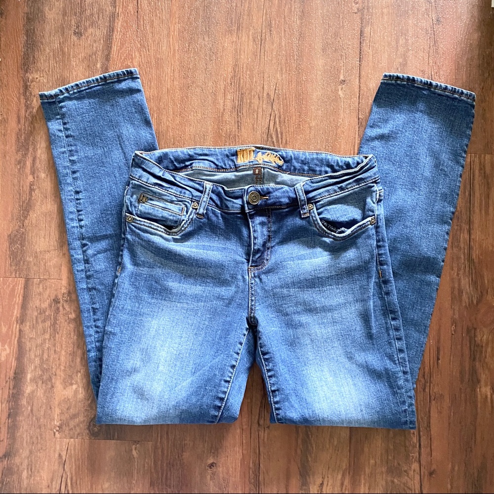 KUT from the Kloth Straight Leg Jeans Medium Wash - Picture 3 of 11